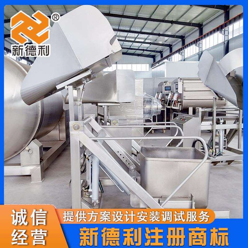 不锈钢肉制品自动上料机食品馅料提升配套提升机液压升降上料设备