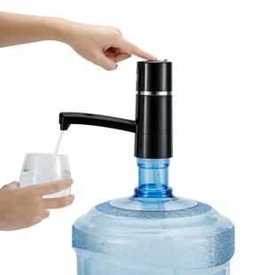 子路桶装水抽水器小型电动农夫山泉19升取水器瓶装水按压式吸水器