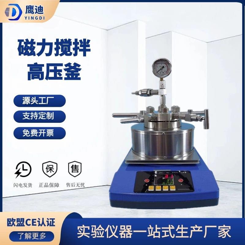 50ml-500ml微型高压不锈钢反应釜加氢釜加热台式磁力搅拌反应釜