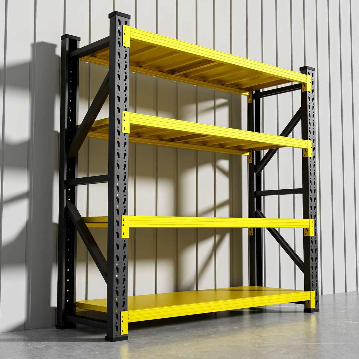 仓储货架置物架家用加厚多层储物架仓库超市车库储物间重型收纳架