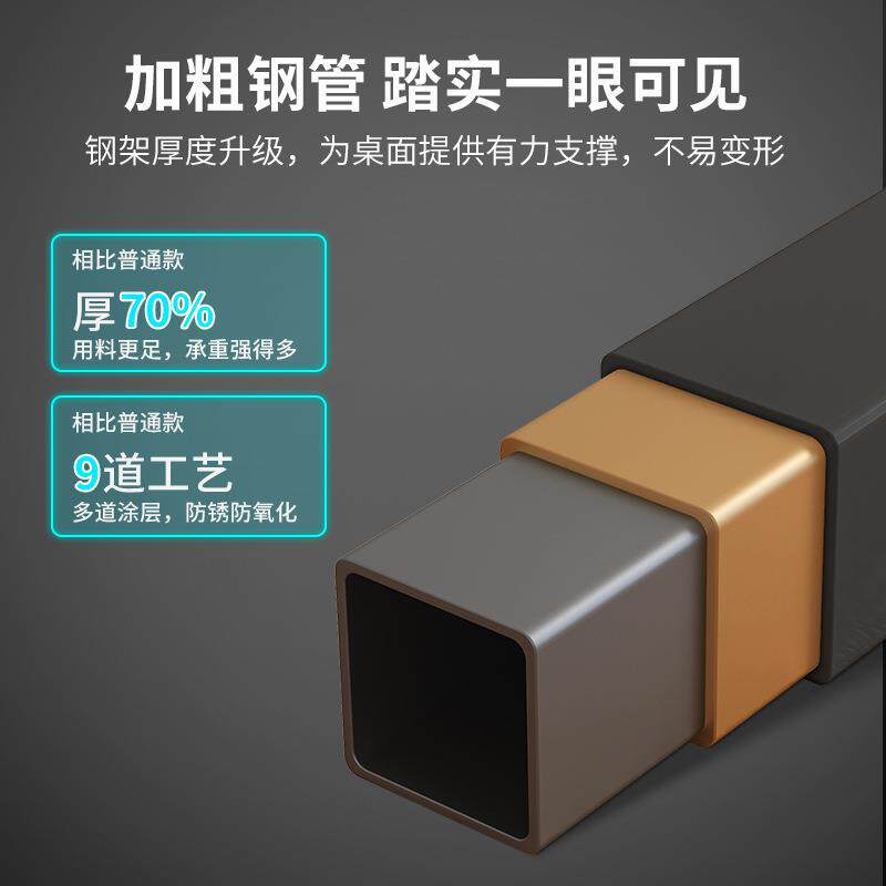 床边电脑桌台式办公桌子工作台简约现代卧室简易书桌长方形写字桌