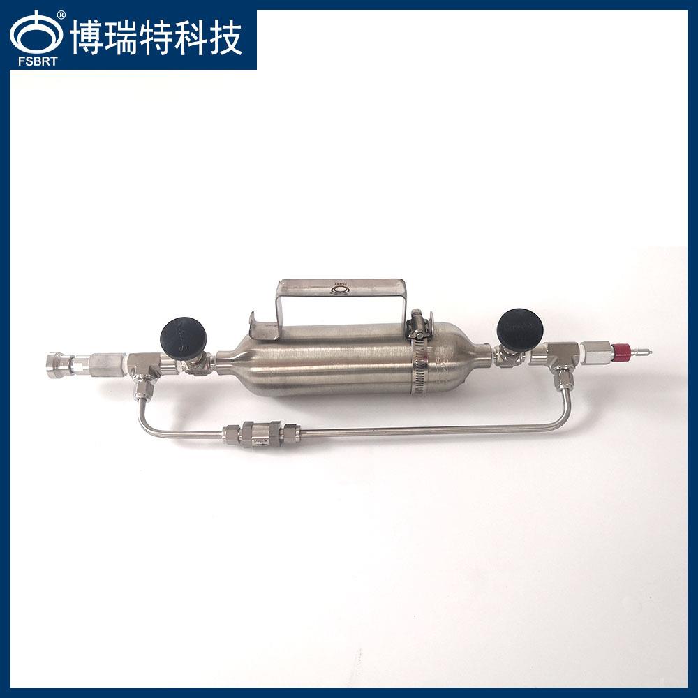 BPY-GQ500型500ml【316L不锈钢无缝瓶体】带循环功能的采样钢瓶