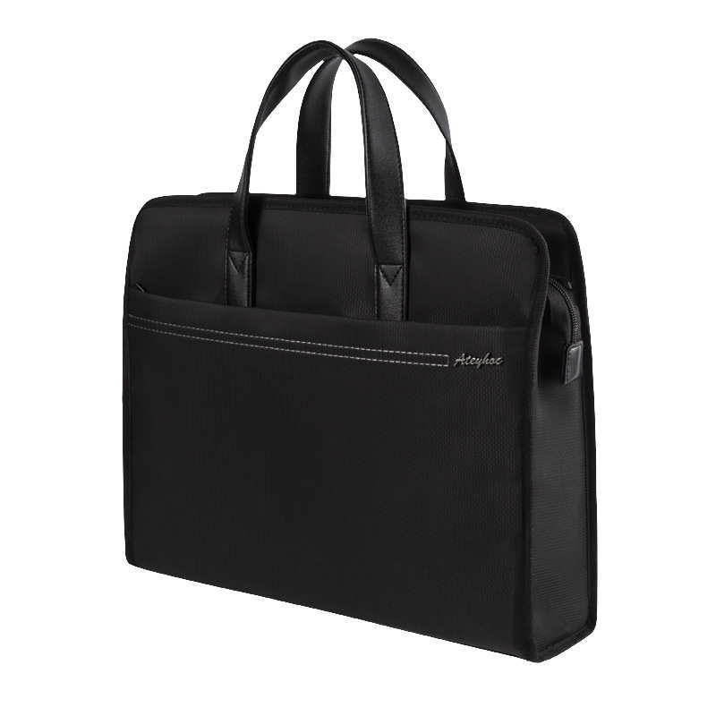 js可电脑女士大容量616昂会议印批发公文包袋男手提多层logo特-