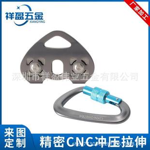 源头户外攀登滑双轮轴装 高吊空钢索溜索心694形滑轮