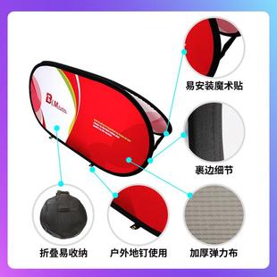 厂家双面折叠A屏展架A字板户外宣传篮球足球场广告挡板a字展示架