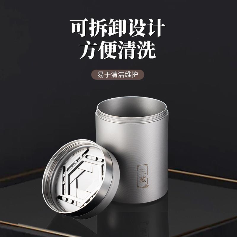 车载加厚防倒灰不锈钢烟灰缸ins高级礼品烟缸快门设计304烟灰缸
