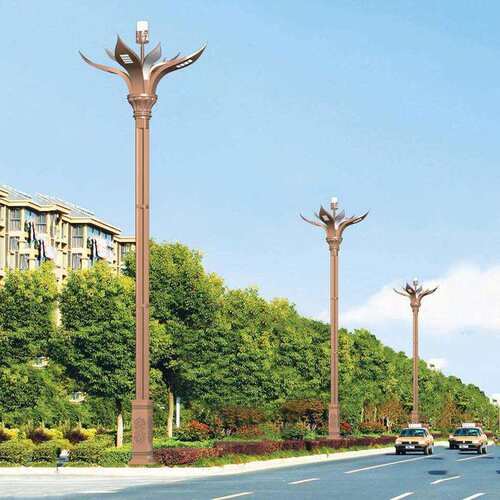 定道路景观灯大型LED市电户外市政工程照明灯八叉九火欧式玉兰灯