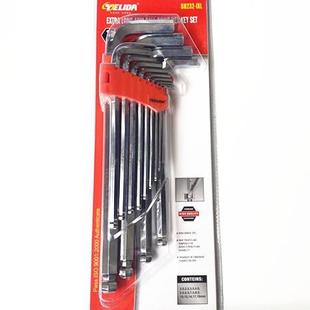 DELIA13件镜面球形特长内六组HDV套2 1T角9NM