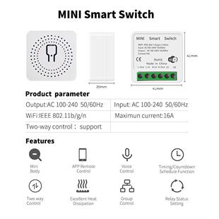 跨境mini通断器支持Google home语音APP远程定时智能开关改装定制