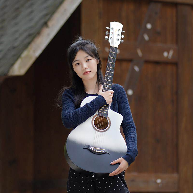 单板民谣吉他初学者男女生专用正品吉他41寸38寸40入门木吉他乐器