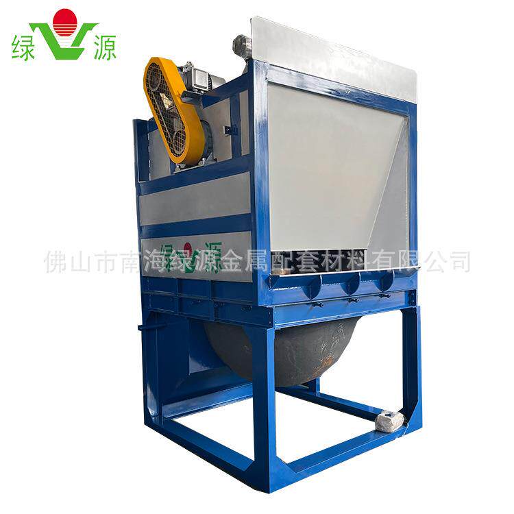 LY-130炒灰机不带提升架后出灰再生铝铝灰二次分离设备搓灰机