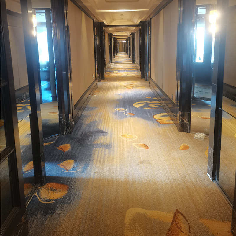 酒店地毯耐脏易打理打理客房走廊全铺商用羊毛地毯整铺阻燃尼龙b1