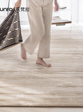 AUFUNRA防水防污地毯客厅家用轻奢现代简约卧室床边毯沙发茶几毯