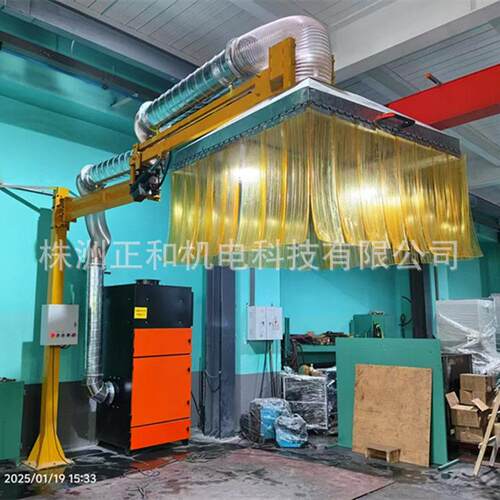 电动送丝机悬臂管道吸尘罩支撑架便携一体旋转焊接空间臂硬臂
