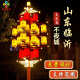 大唐塑料外文景区国灯饰pe厂家夜市潮定制旅led不夜城灯户杆灯笼