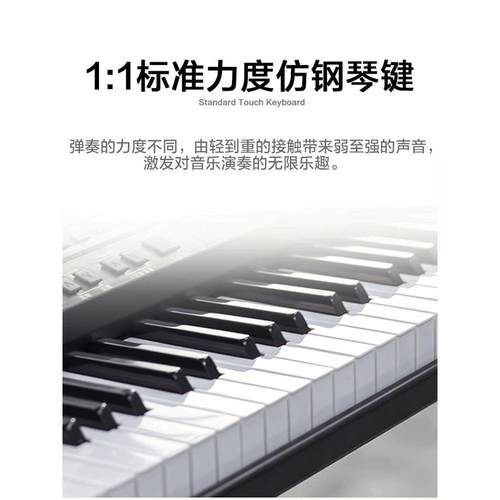 新韵Y987XY-987（电子琴幼师业成年专儿童入门初学X者61键多9功能