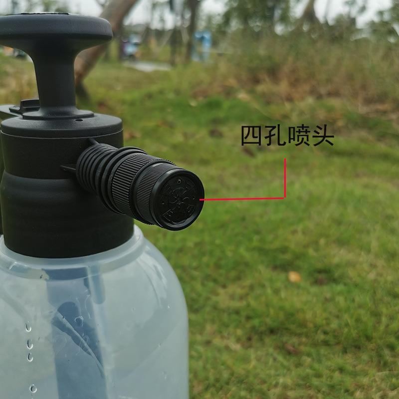 新款直销2L耐酸碱气压式喷壶 浇花壶喷水壶 洗车液自洁素汽车美容