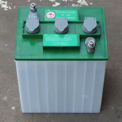 火炬蓄电池 3-DG-230 游览观光车电池6V230Ah 淄博电瓶