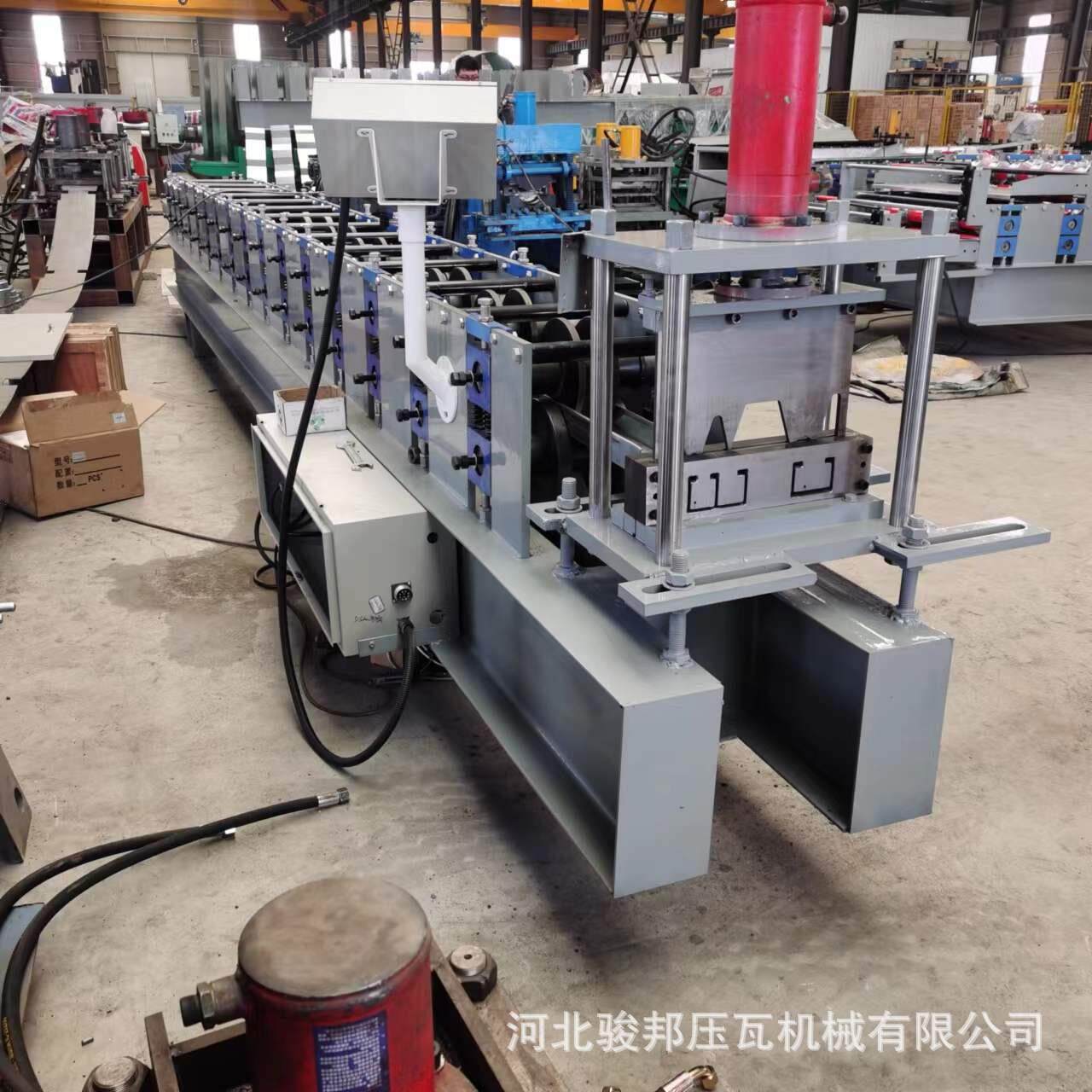 现货供应不锈钢C型槽压瓦机U型钢压瓦机导槽导轨压瓦机