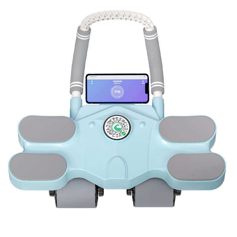 四轮平板支撑健腹轮强力全新升级款自动回弹男女运动健身锻炼器材,运动/瑜伽/健身/球迷用品,俯卧撑架,淘宝优惠券,粉丝福利购,淘宝优惠卷