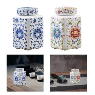 Decorative Jar Ginger Vase Chinese Flower Ceramic