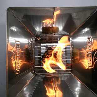 烧烤点炭蜡木棒 引火引炭薪柴木丝卷 烤炉配件65MM长 108只/盒