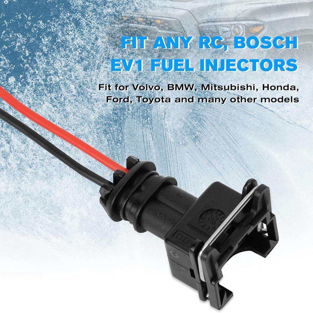 8 件装燃油喷射器连接器 EV1 OBD1 插头线束尾纤线束