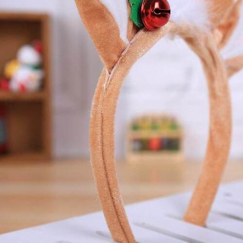 Reindeer Headband Horns Cosplay Antlers Christmas Deer Ears