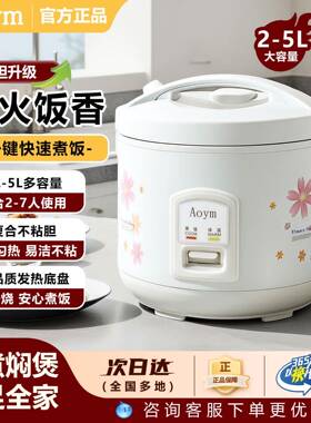 电饭煲家用2到3人迷你小电饭煲1-2人小电饭锅家用电器3-4人电饭煲