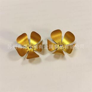 NiTi 镍钛合金花魔术花镍钛花可喷涂上色本色金色镍钛记忆哈气花