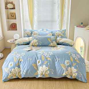 高档棉四式 100全棉床品套件套2米x2.3被米2.件2x2.4m被罩220x240c