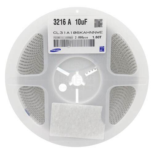 贴片电容1206 475K 4.7UF 16V 25V 50V 3216 4700NF X5R ±10%K档