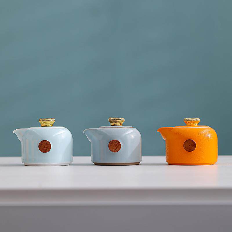 便携旅行茶具套装功夫快客杯两人一壶二杯家用户外旅游出差套装