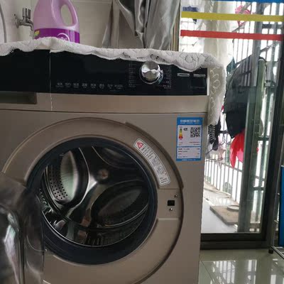 海尔洗衣机全自动10公斤家用洗烘一体直驱变频滚筒 EG10014HB969G怎么样？为什么说质量好？