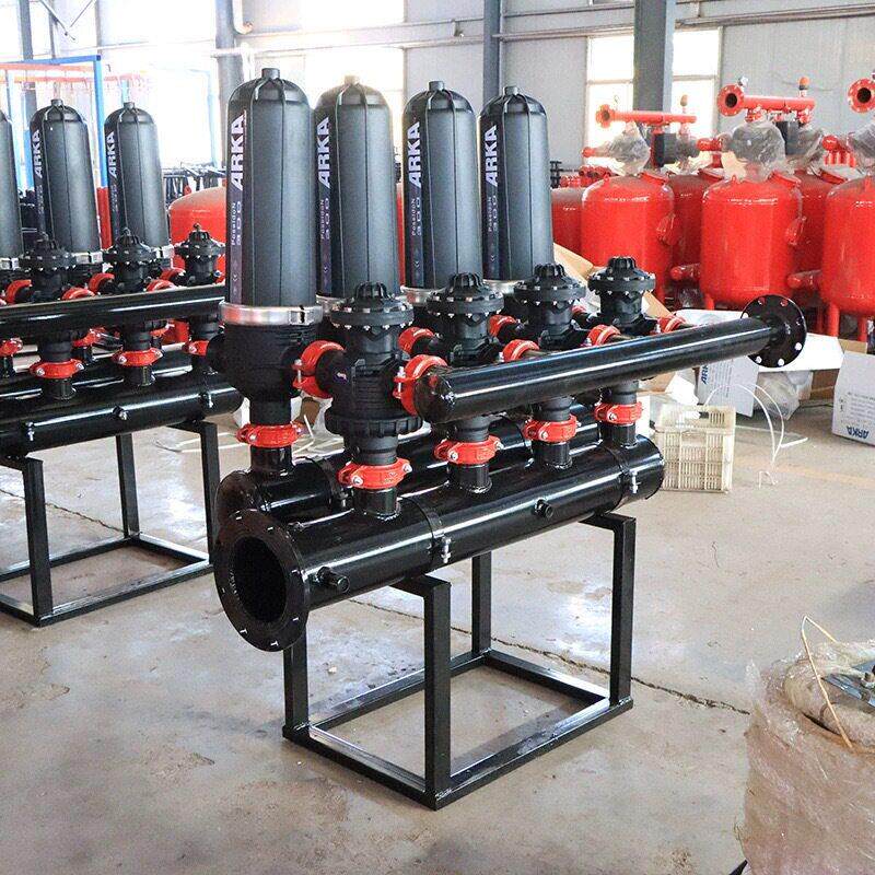 新疆灌溉过滤器全自动反冲洗叠片过滤器农业灌溉碟片盘式过滤器