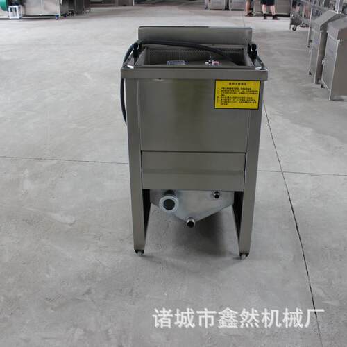 供应电加热油炸机油水分离油炸锅炸机汉堡油炸机