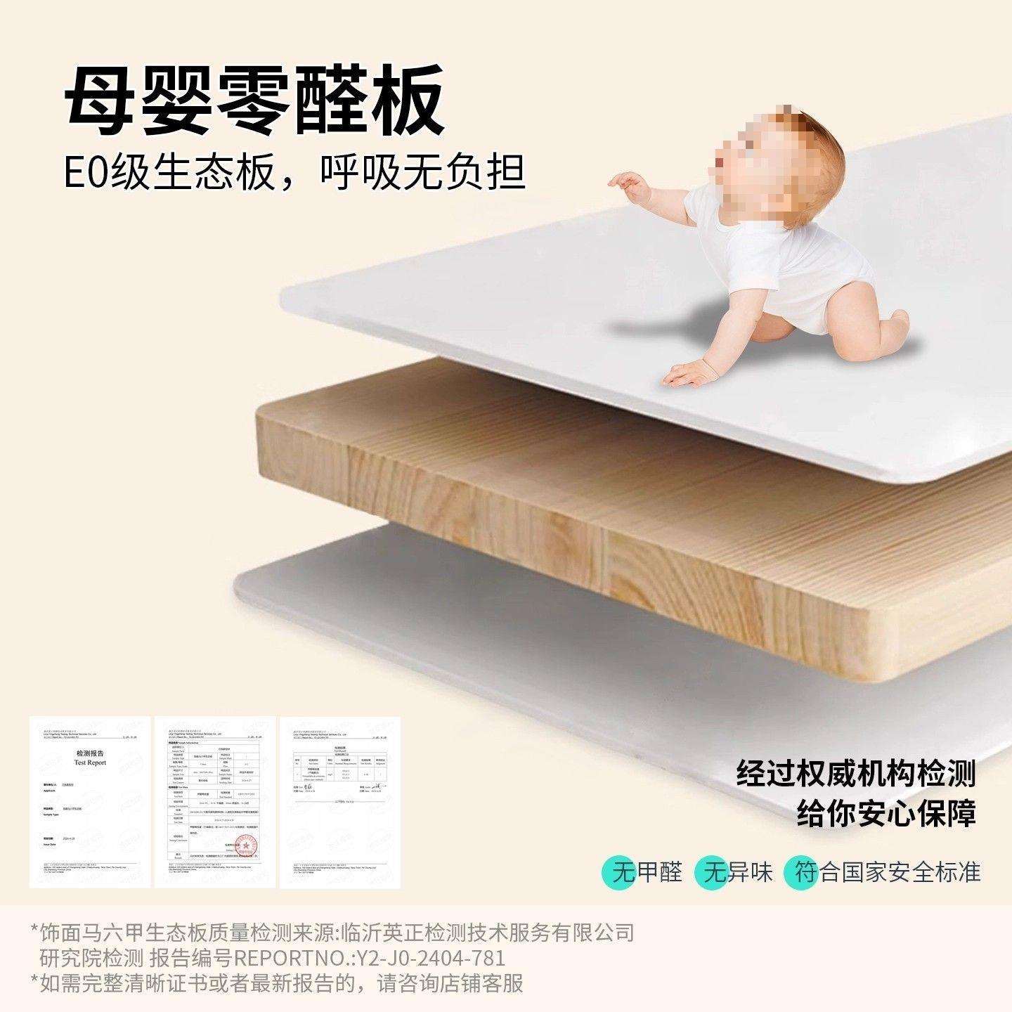 实木伸缩书桌书架一体桌子电脑桌卧室家用学生学习桌书房写字桌