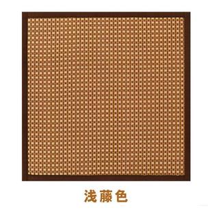 卧室宝宝加厚爬行垫 客厅藤席地垫折叠席子家用榻榻米凉席垫子日式