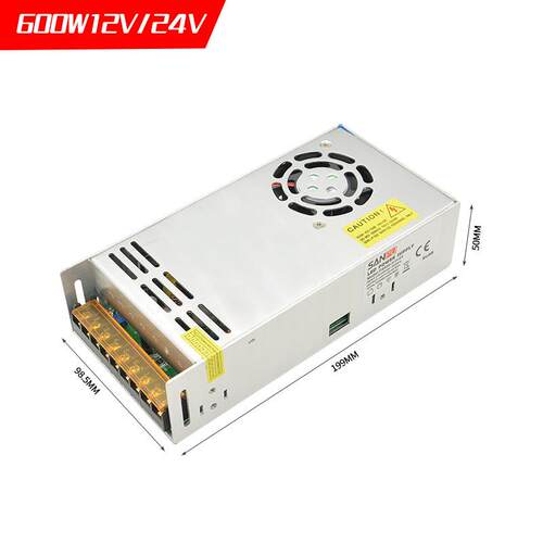 广告牌灯箱led开关电源5V12V24V大功率工程设备亮化电源500W600W