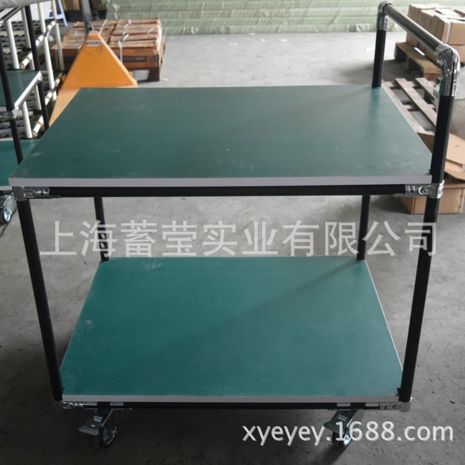 全系列精益管 厂家供应 防静电工作台 手推车 款式简约 使用便捷
