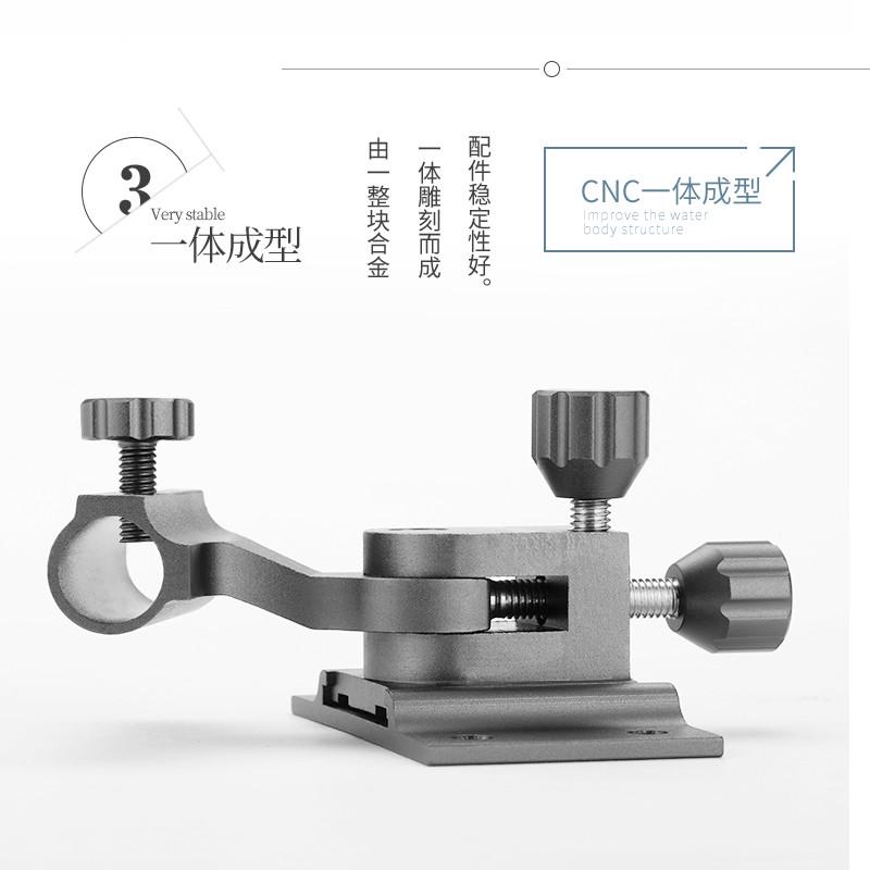 钓箱配件三件套铝镁合金插片式炮台架伞架拉饵盘架鱼护架灯赵之周