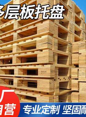 免蒸口木托盘航空栈板物出流卡板防水防潮OIN叉车板熏山东