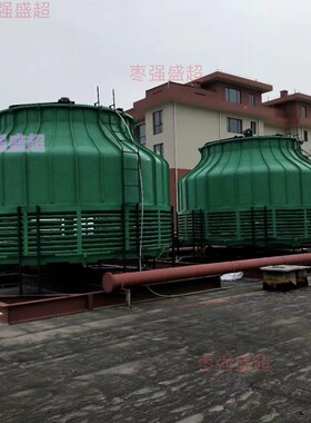 玻璃钢冷YCJ却塔型温冷水塔圆形逆流式直工业塔快速降工厂销节能