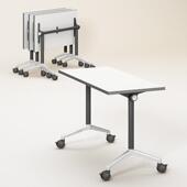 课桌 培训桌椅 办公桌 会议室条桌 双拼 折叠式 长桌 会议桌