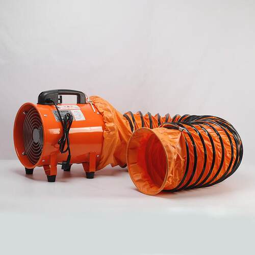 JN 手提式轴流风机220V管道风机工业移动换气扇抽风机 axial fan