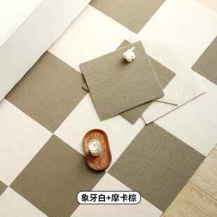 正品伯奢宠房拼接地毯客厅儿童通铺拼接地物垫无胶静音防滑可水洗