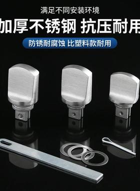 反锁钮防盗门锁内反锁旋钮不锈钢入户门把手保险通用大门配件