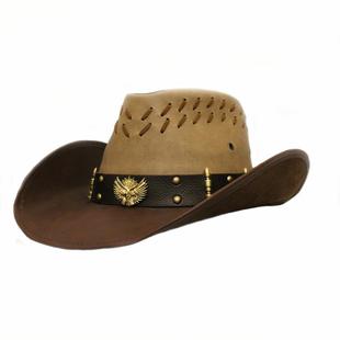 Gun Hat Belt Riding 双枪皮带骑马沙滩帽 Leather Double