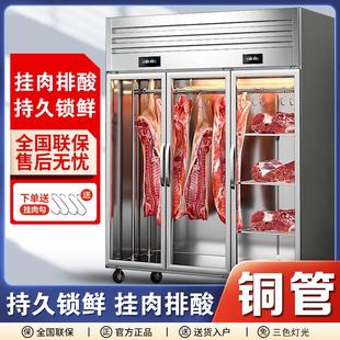 佰邦立式挂肉柜商用冷冻冷藏保鲜牛羊肉单门双门三门排酸柜展示柜