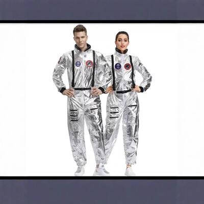 Halloween Astronaut Space Pilot Couple Group Party Costume